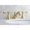 Kingston Brass KS5562BL 8" Widespread Bathroom Faucet, Polished Brass KS5562BL